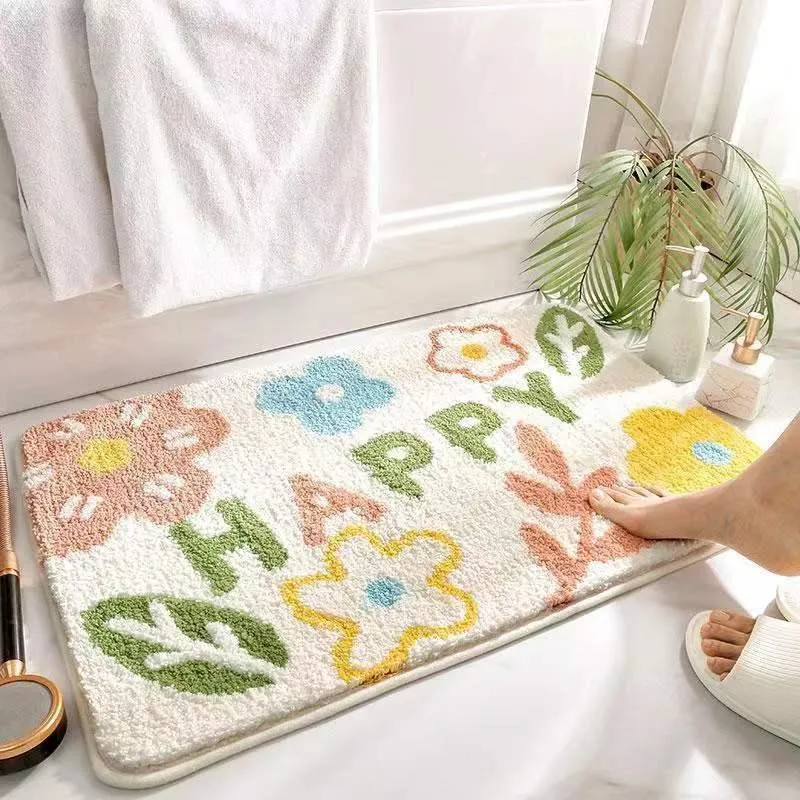 Playful Penguin-Themed Bath Mat Stornfield