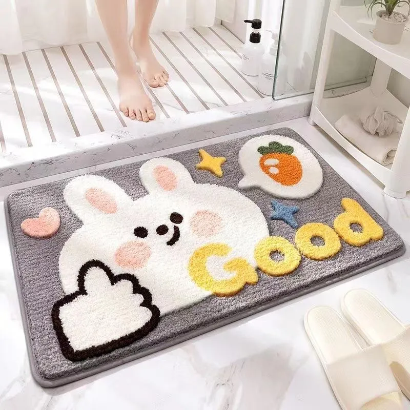 Playful Penguin-Themed Bath Mat Stornfield