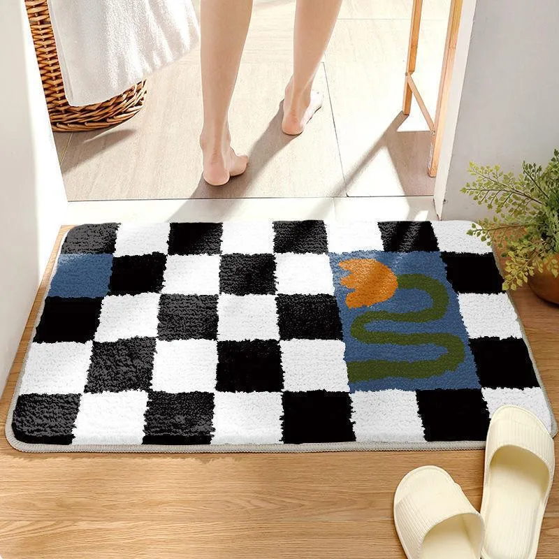 Playful Penguin-Themed Bath Mat Stornfield
