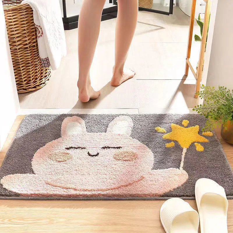 Playful Penguin-Themed Bath Mat Stornfield