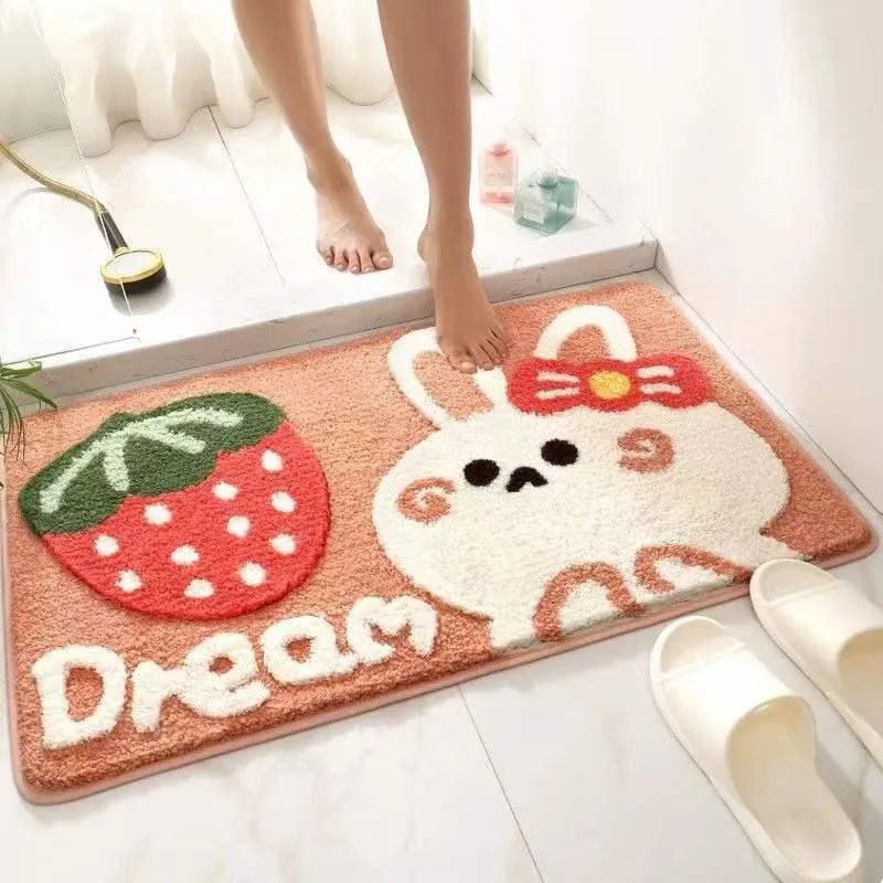 Playful Penguin-Themed Bath Mat Stornfield