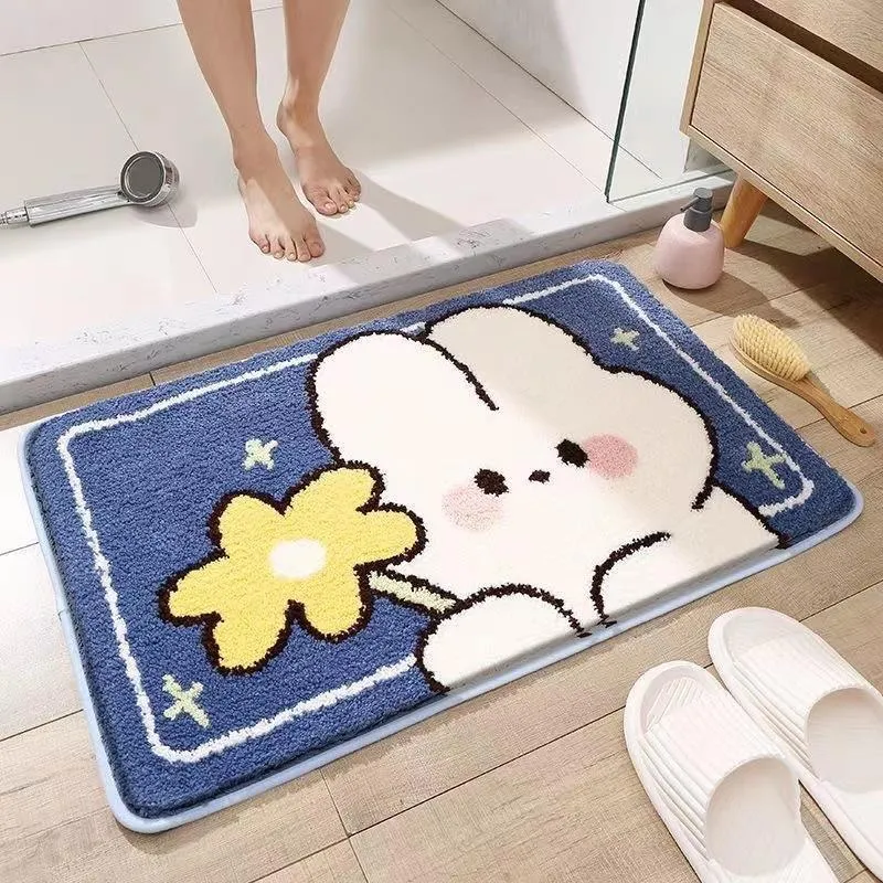 Playful Penguin-Themed Bath Mat Stornfield