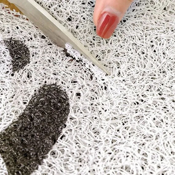 Playful Cat-Themed Decorative Mat Stornfield