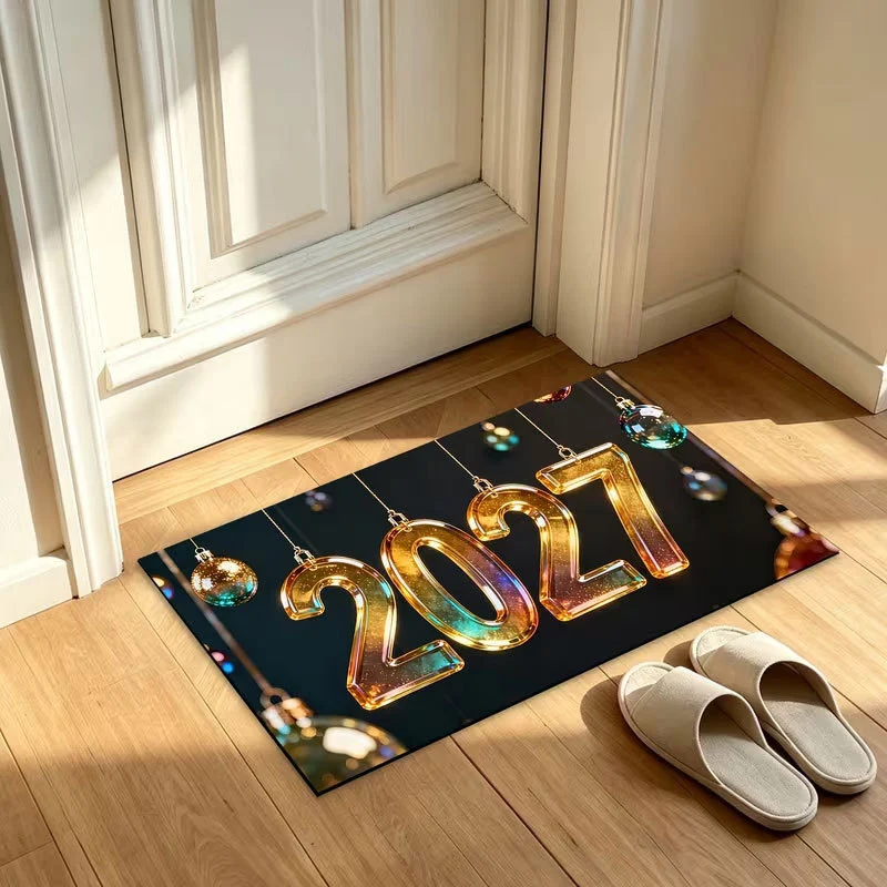 New Year Celebration Welcome Mat Stornfield