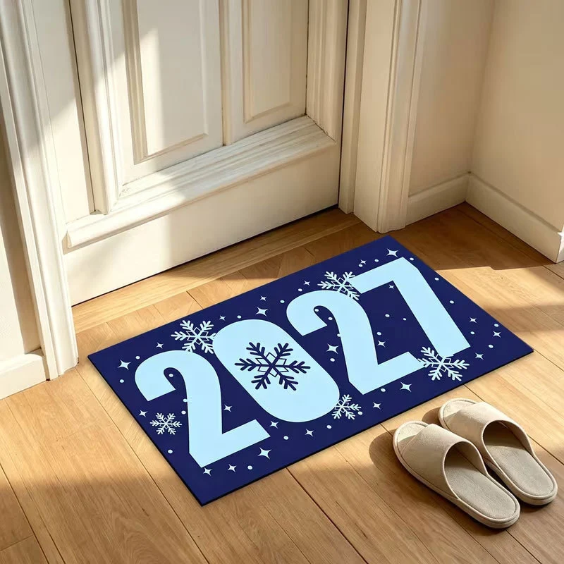 New Year Celebration Welcome Mat Stornfield