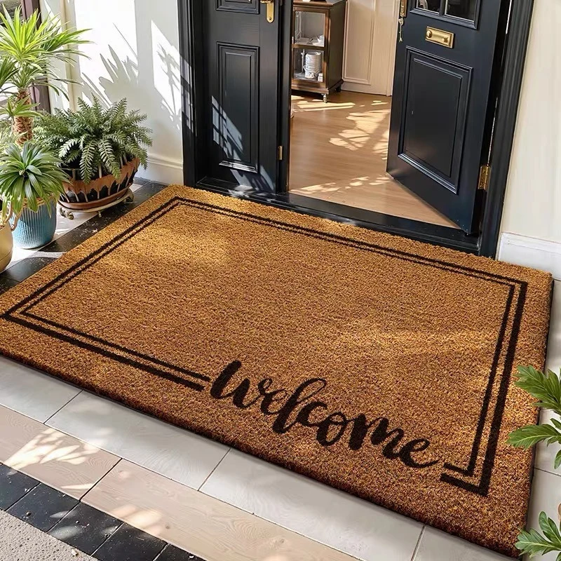 Natural Coir Welcome Mat Stornfield