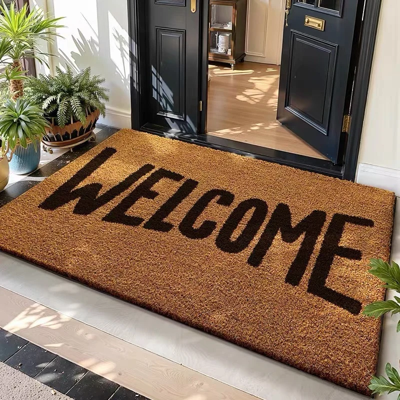 Natural Coir Welcome Mat Stornfield