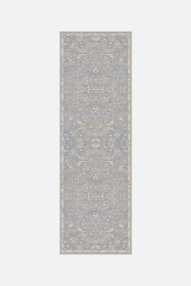Lavendel Silber Teppich