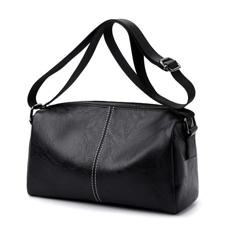 Vintage Leder Umhängetasche Karnz