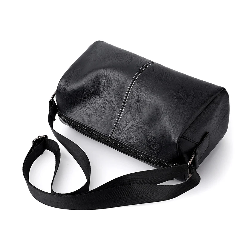 Vintage Leder Umhängetasche Karnz