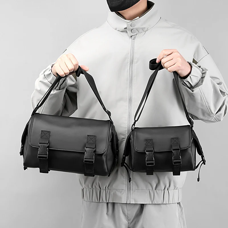 Vielseitige Multi-Taschen Messenger Bag Karnz