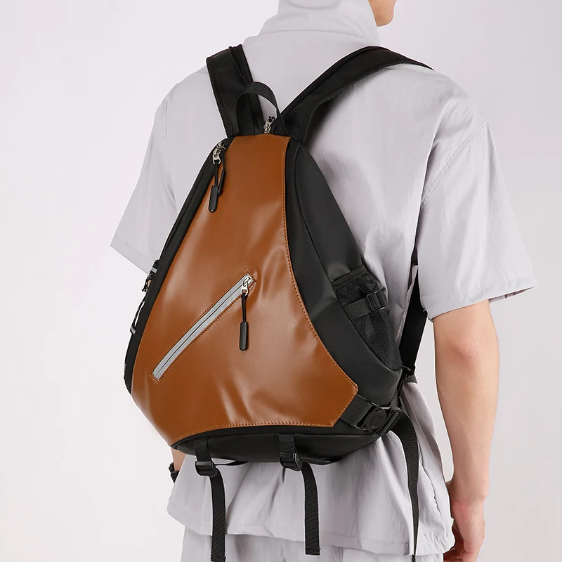 Dreiecksform Sling Bag Karnz