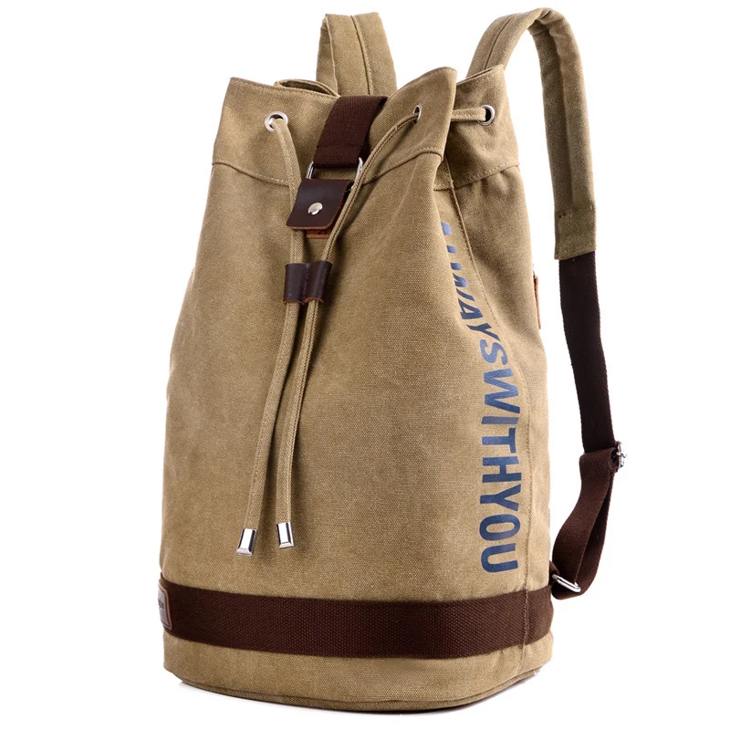 Trendy Canvas Drawstring Rucksack Karnz