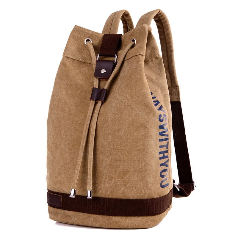 Trendy Canvas Drawstring Rucksack Karnz