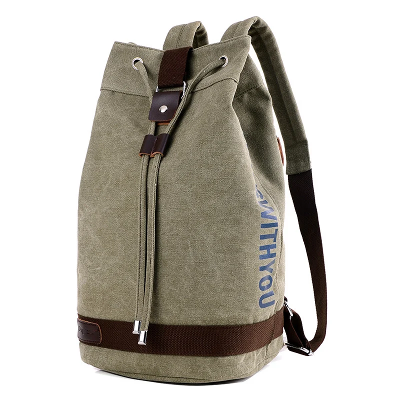 Trendy Canvas Drawstring Rucksack Karnz