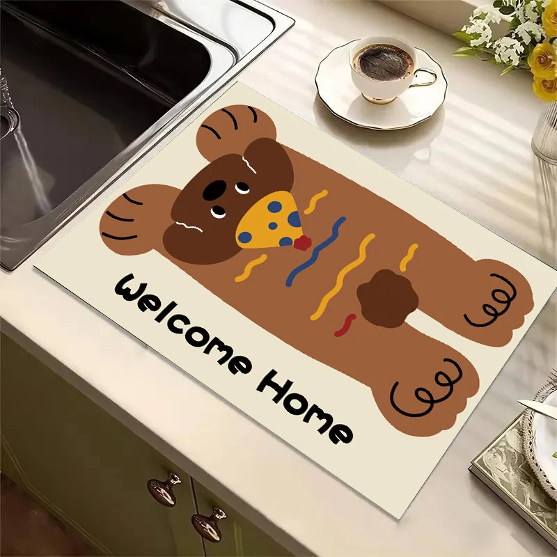Decorative Entryway Welcome Mat Stornfield