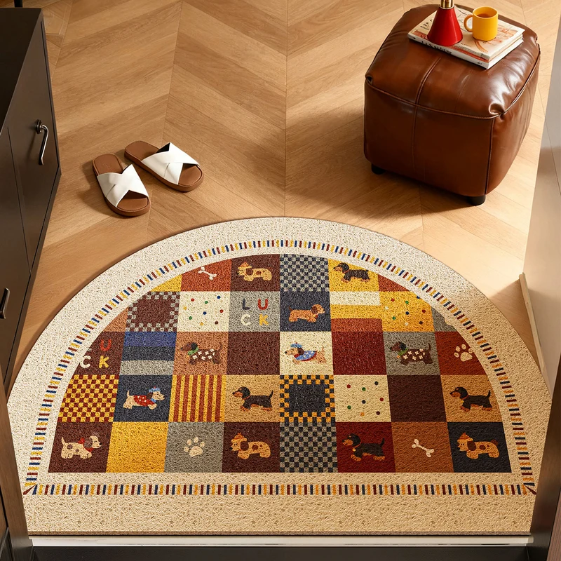 Decorative Dog-Themed Area Mat Stornfield