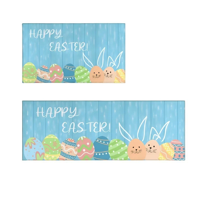 Decorative Bunny Print Runner Mat Stornfield