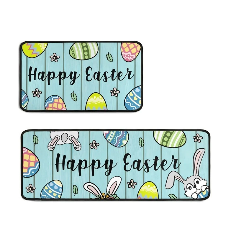 Decorative Bunny Print Runner Mat Stornfield