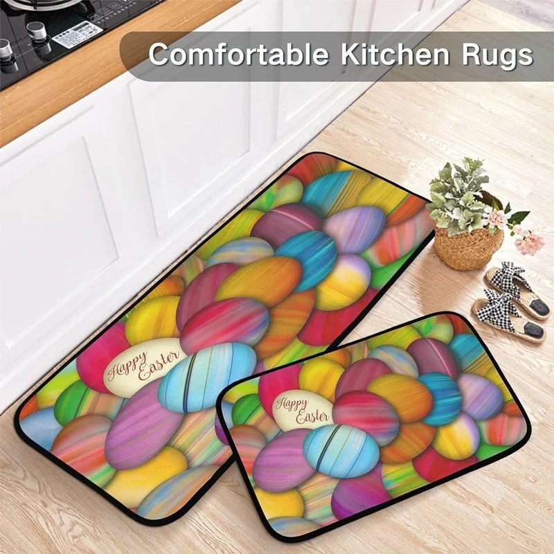 Decorative Bunny Print Runner Mat Stornfield