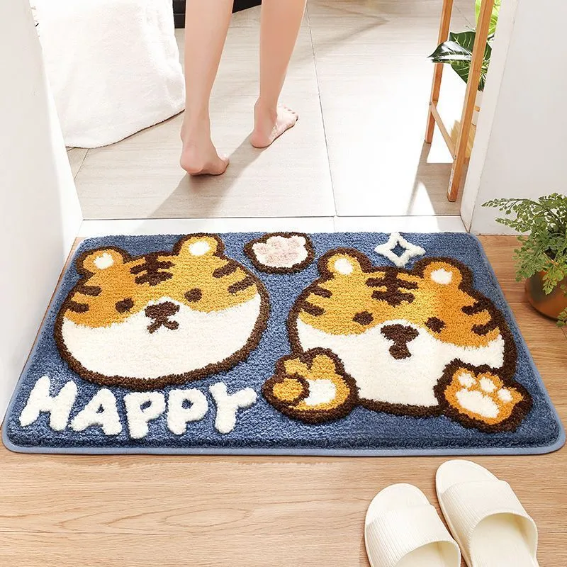 Cute Dog-Themed Bath Mat Stornfield
