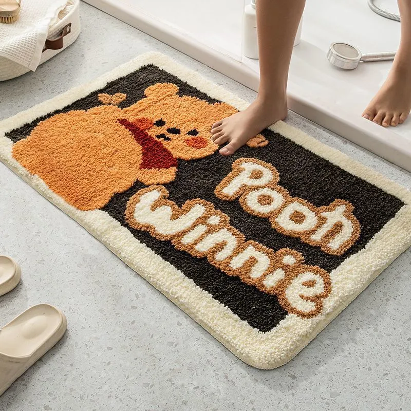 Cute Dog-Themed Bath Mat Stornfield