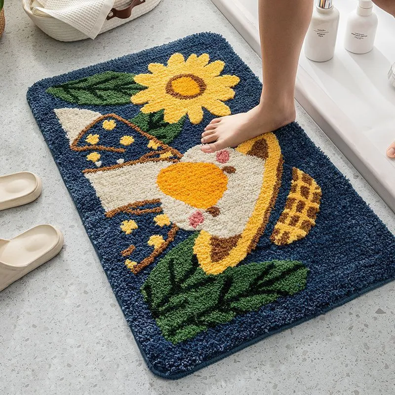 Cute Dog-Themed Bath Mat Stornfield