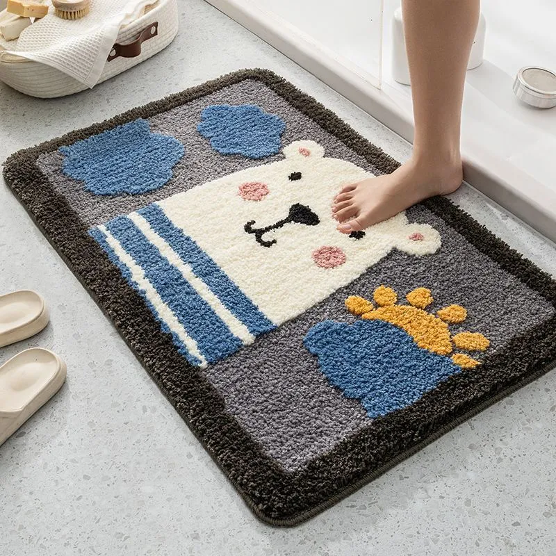 Cute Dog-Themed Bath Mat Stornfield