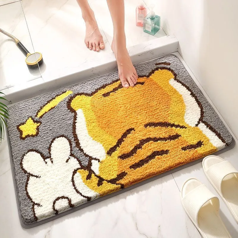 Cute Dog-Themed Bath Mat Stornfield