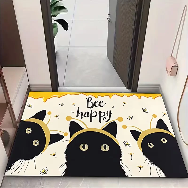 Cute Cat-Themed Doormat Stornfield