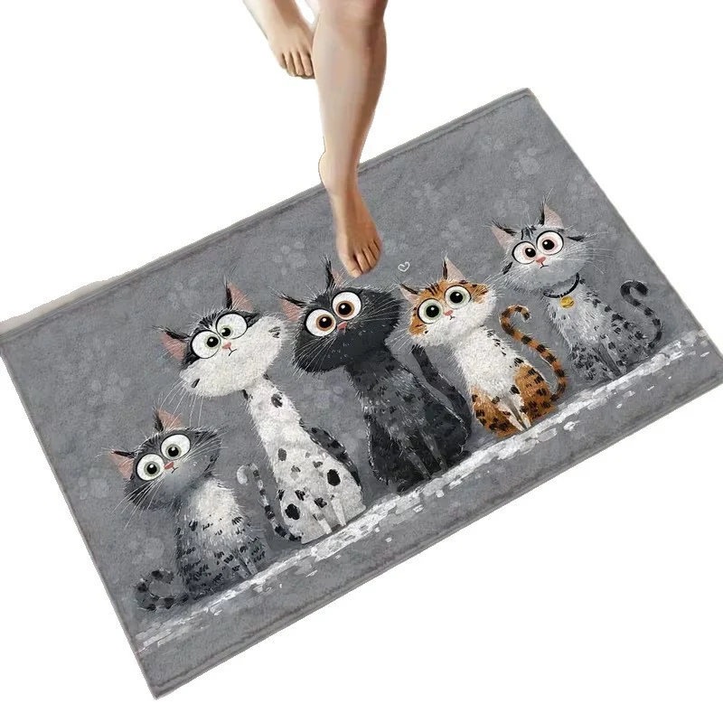 Cute Cat-Themed Doormat Stornfield
