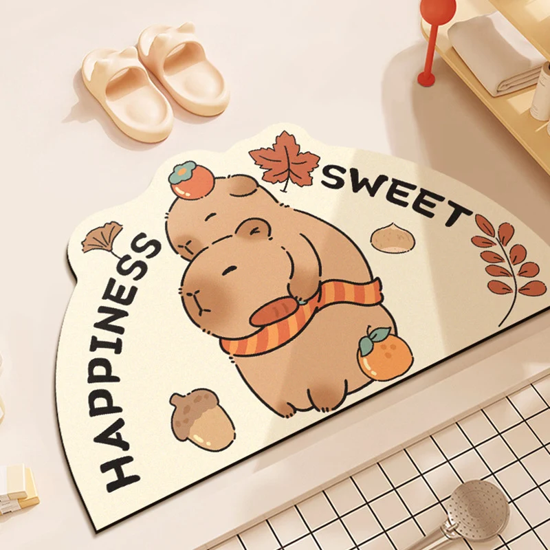 Cute Bear-Themed Plush Area Mat Stornfield