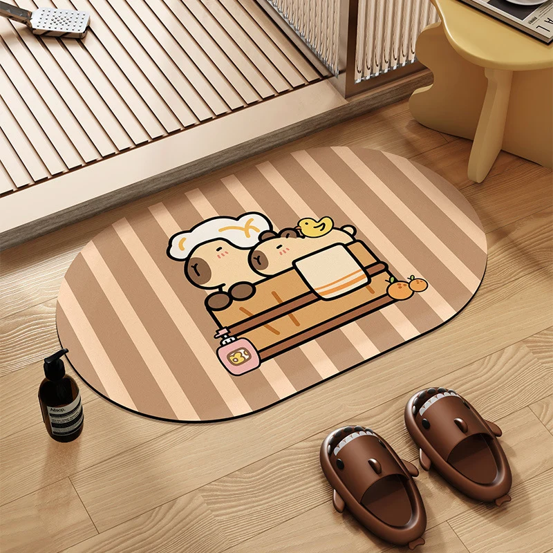 Cute Bear-Themed Plush Area Mat Stornfield