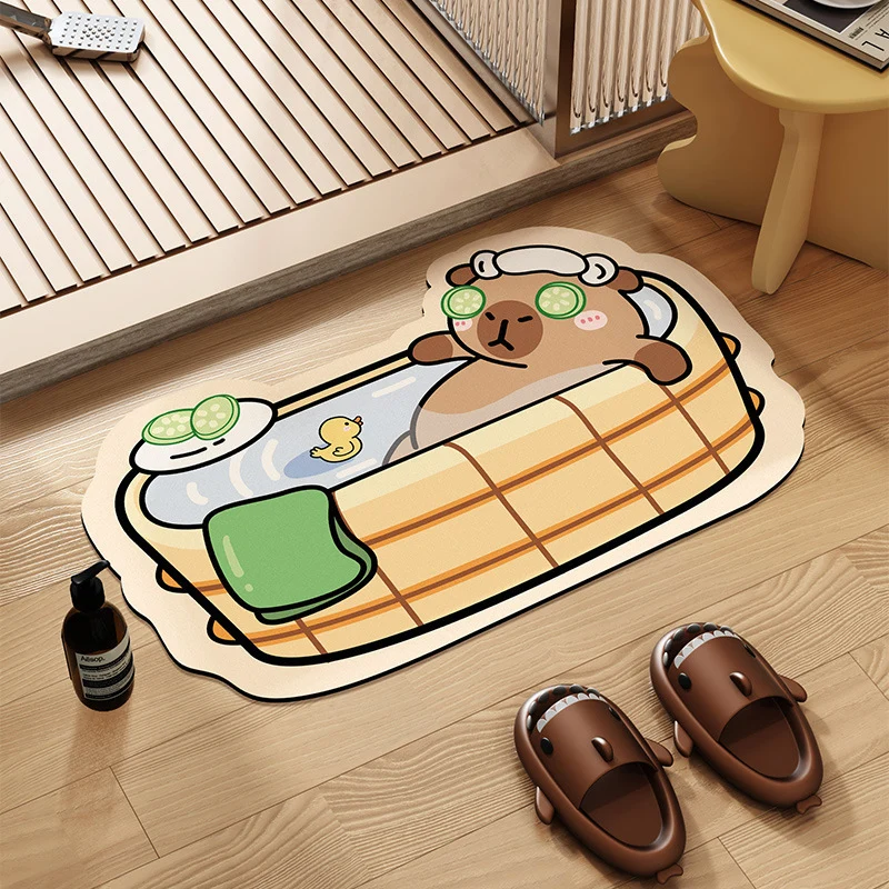 Cute Bear-Themed Plush Area Mat Stornfield