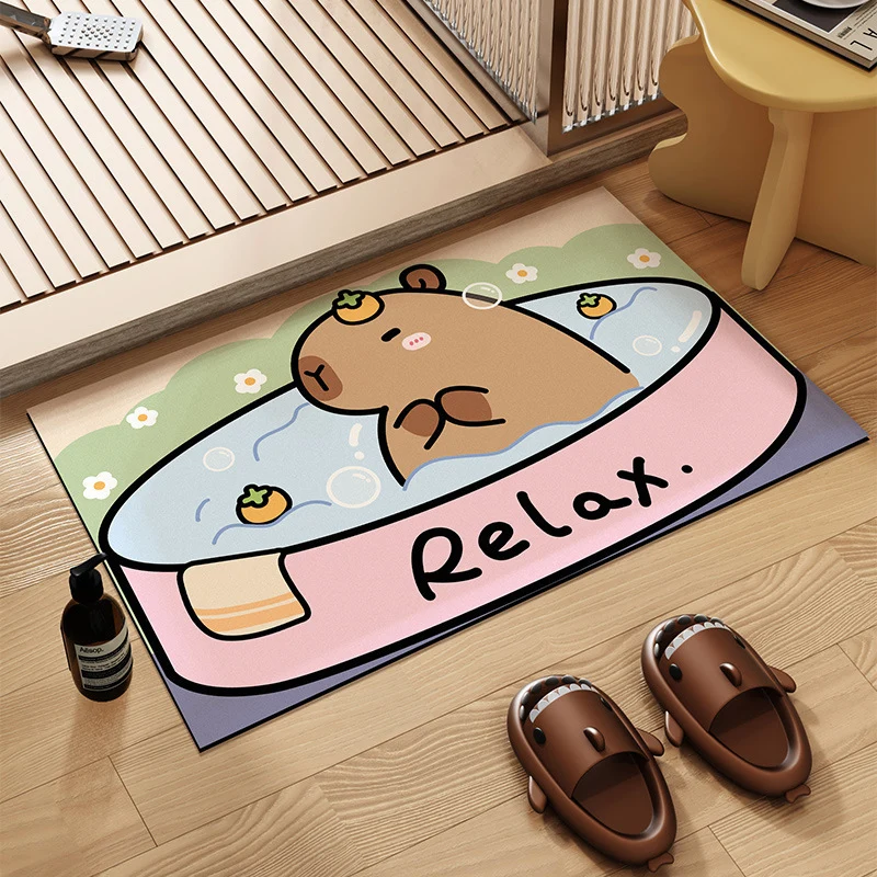 Cute Bear-Themed Plush Area Mat Stornfield