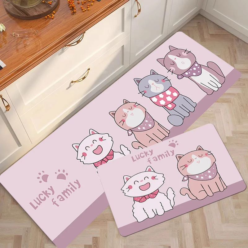 Cute Bear-Themed Kitchen Mat Stornfield