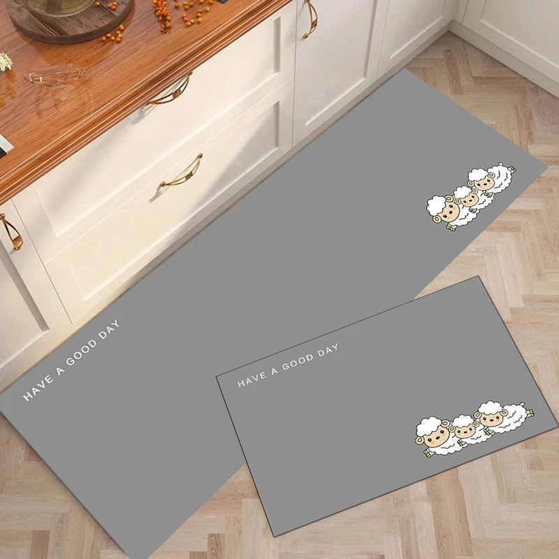 Cute Bear-Themed Kitchen Mat Stornfield