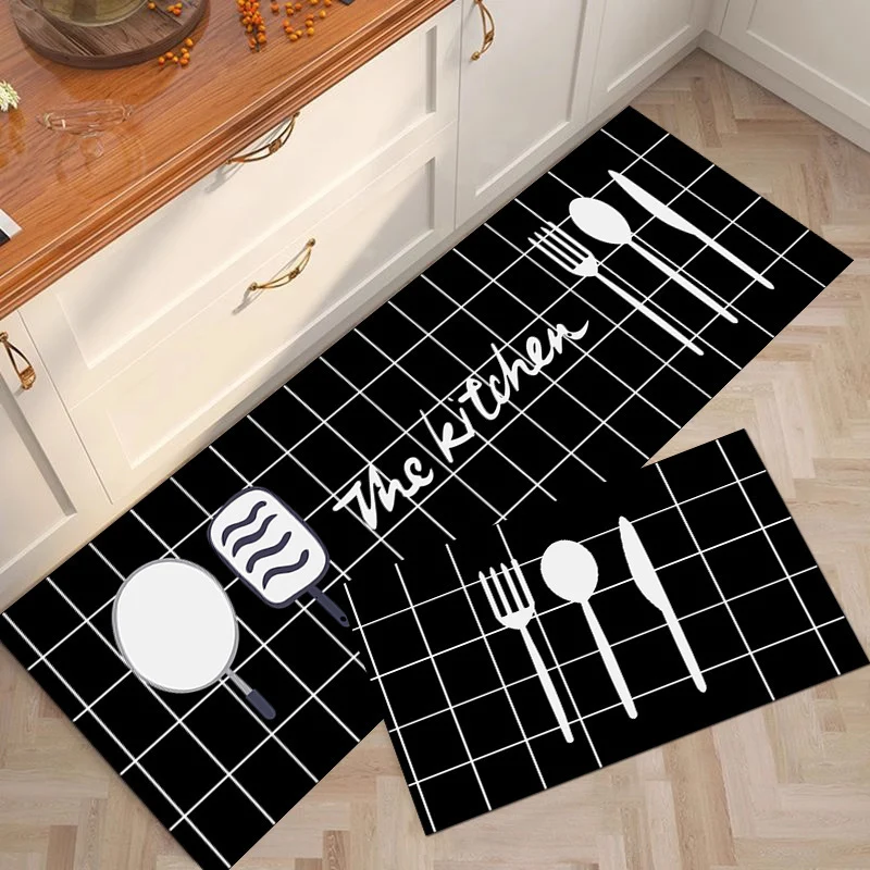 Cute Bear-Themed Kitchen Mat Stornfield