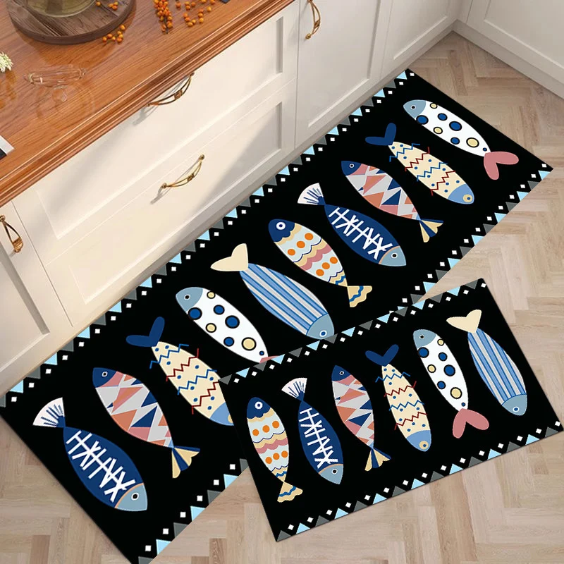 Cute Bear-Themed Kitchen Mat Stornfield