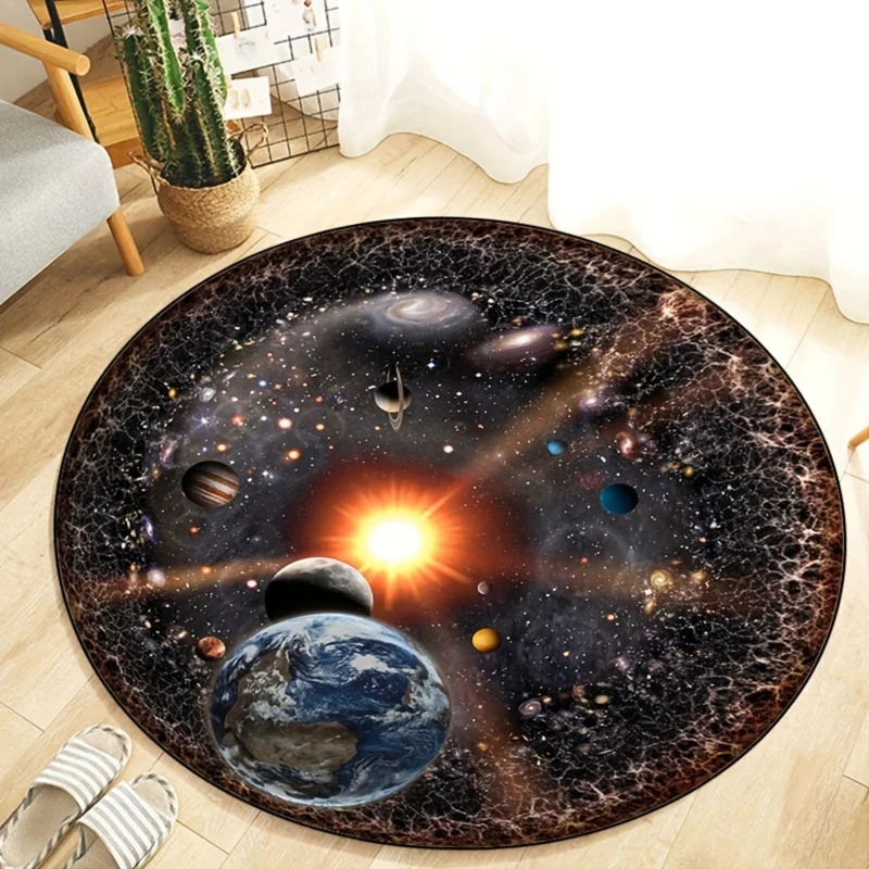 Cosmic Galaxy Area Rug Stornfield