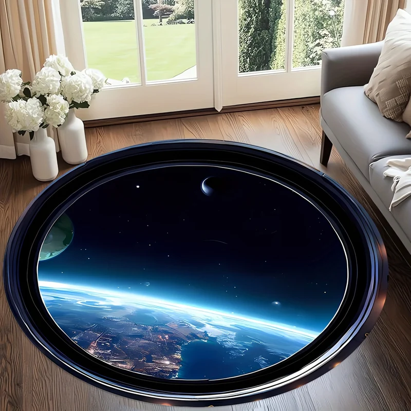 Cosmic Galaxy Area Rug Stornfield