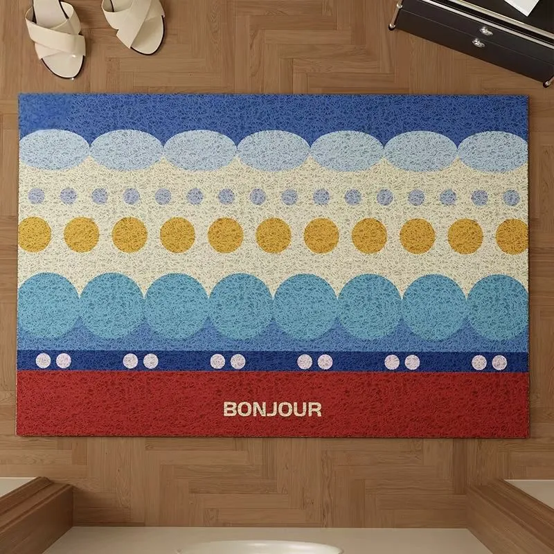Colorful Polka Dot Doormat Stornfield