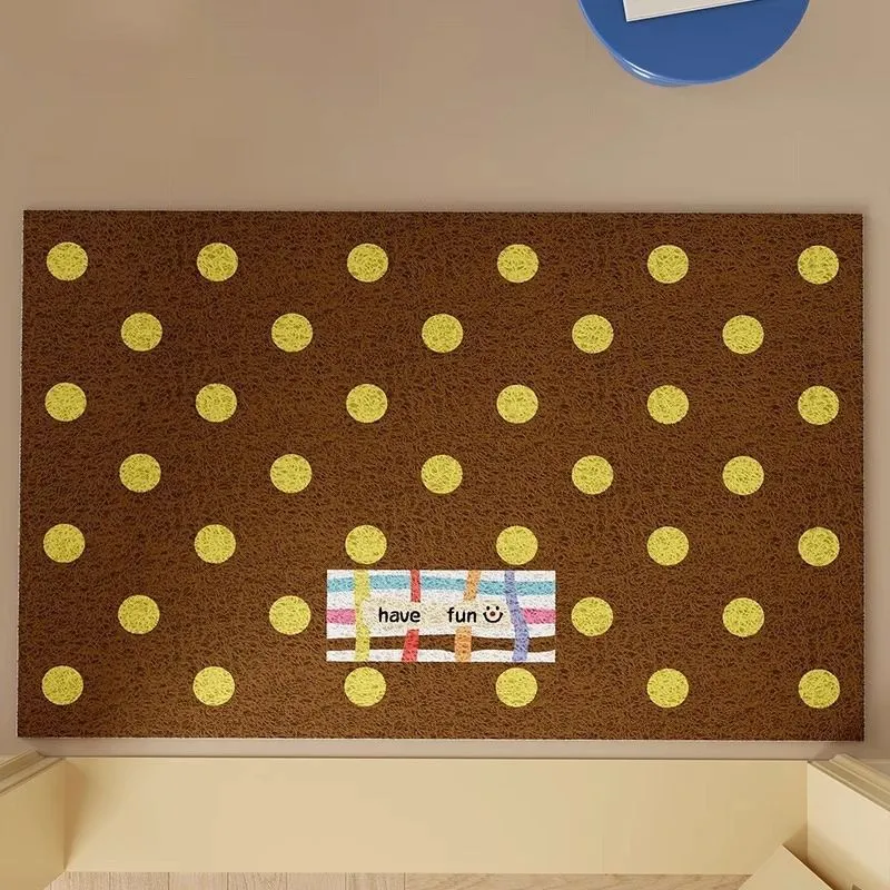 Colorful Polka Dot Doormat Stornfield