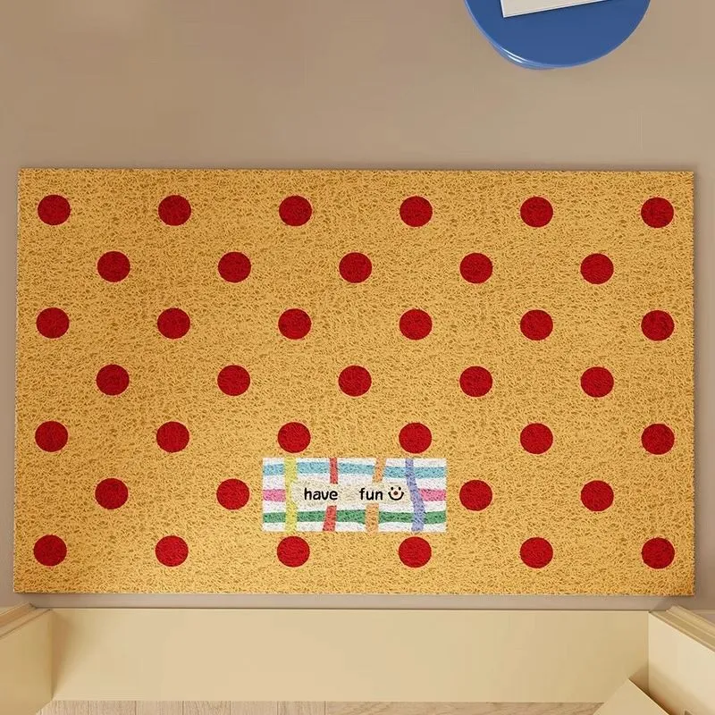 Colorful Polka Dot Doormat Stornfield