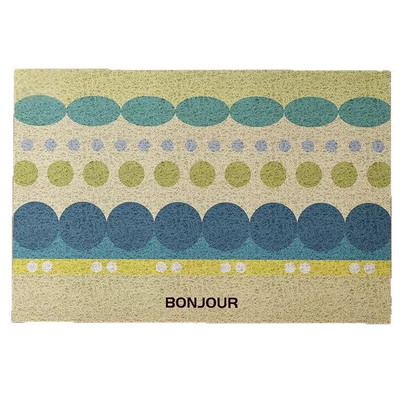 Colorful Polka Dot Doormat Stornfield