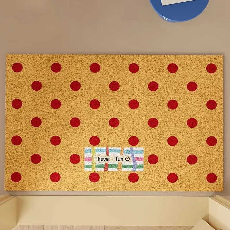 Colorful Polka Dot Doormat Stornfield