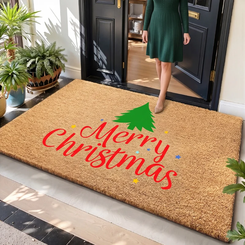Christmas-Themed Welcome Mat Stornfield