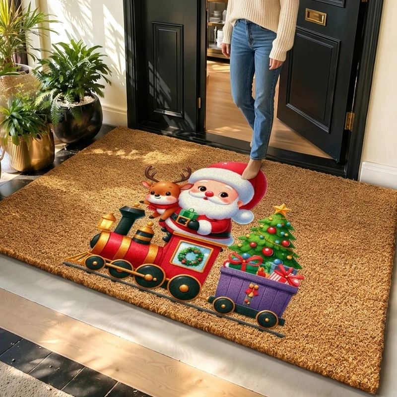 Christmas-Themed Welcome Mat Stornfield