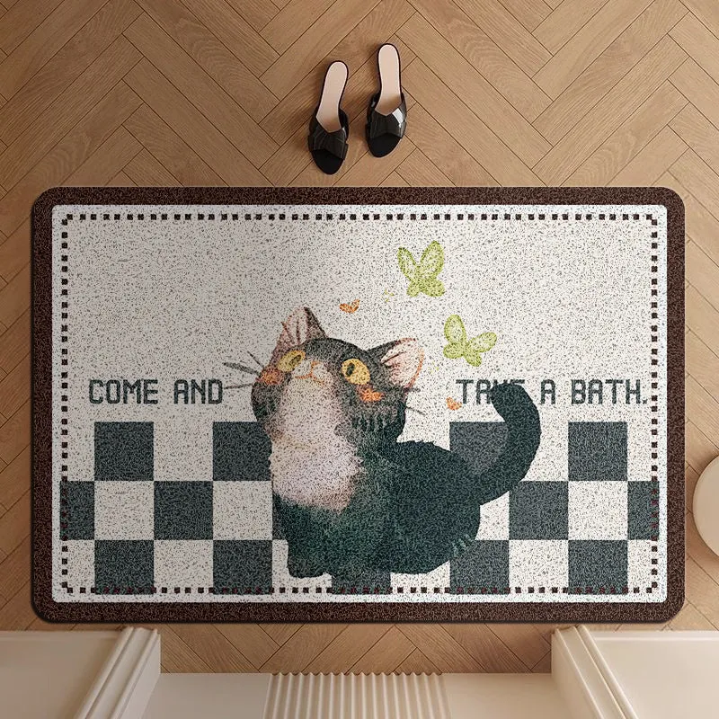 Cat-Themed Doormat Stornfield