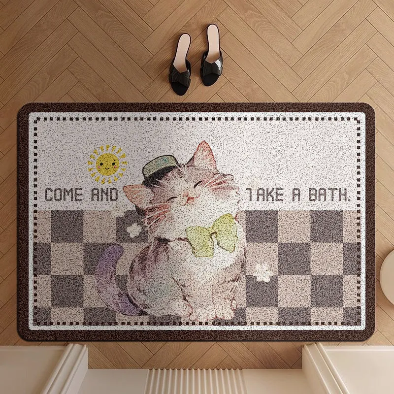 Cat-Themed Doormat Stornfield